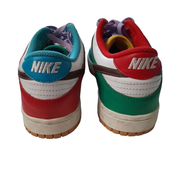 Nike Dunk Colorful Low-Top Sneakers Size 7 Youth - Picture 6 of 14